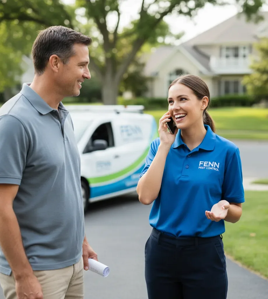 Fenn Pest Control customer support in Saint Clair